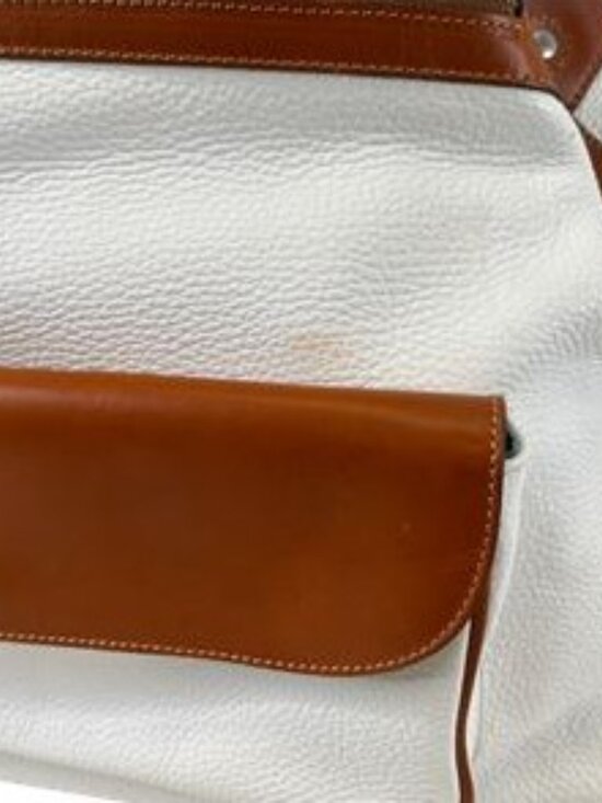 Cristian Large Leather Travel Tote – Made in Italy - Picture 5 of 8